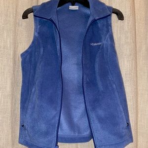 Women’s Blue Columbia Vest